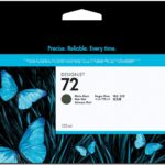 HP # 72 130ML MATT BLACK