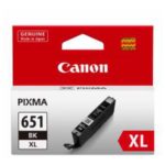 CANON CLI651 XL BLACK INK CART